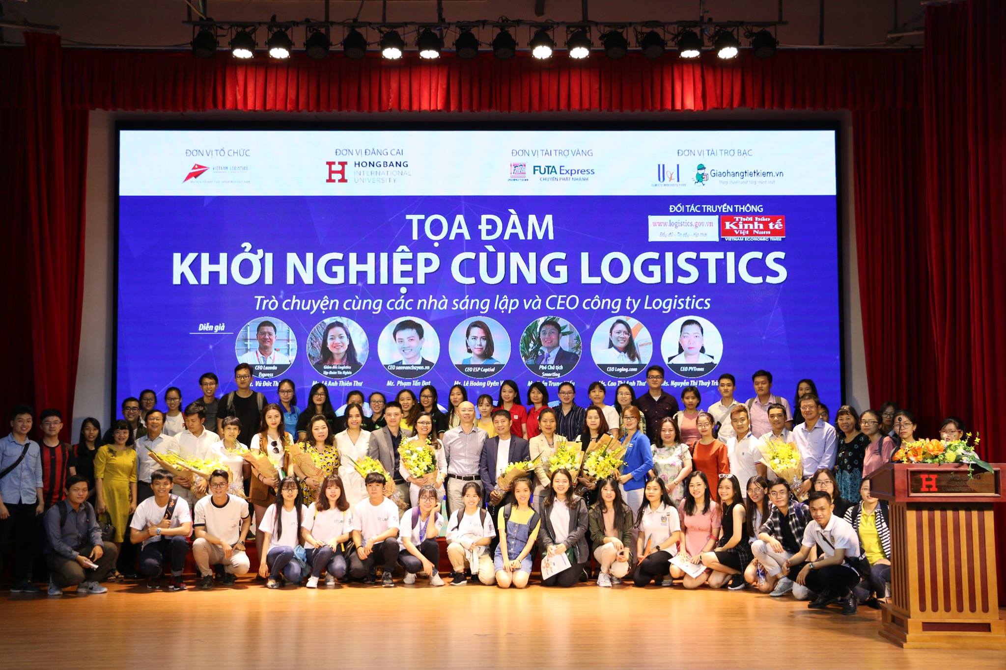 Tọa đàm “Khởi nghiệp cùng logistics” tại Trường Đại học Quốc tế Hồng Bàng (#HIU)