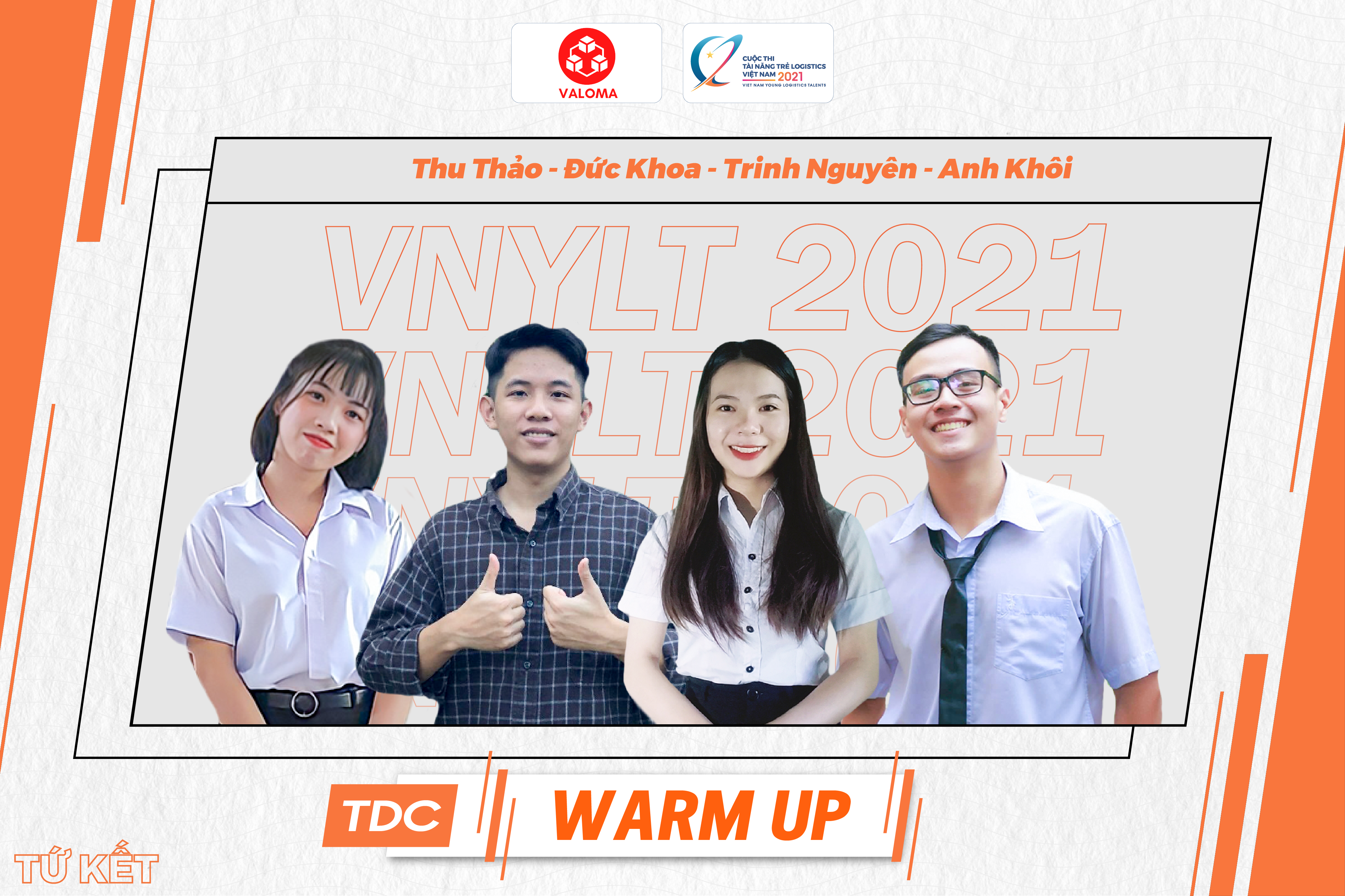 Warm up – Đại diện đến từ Trường Cao đẳng Công nghệ Thủ Đức