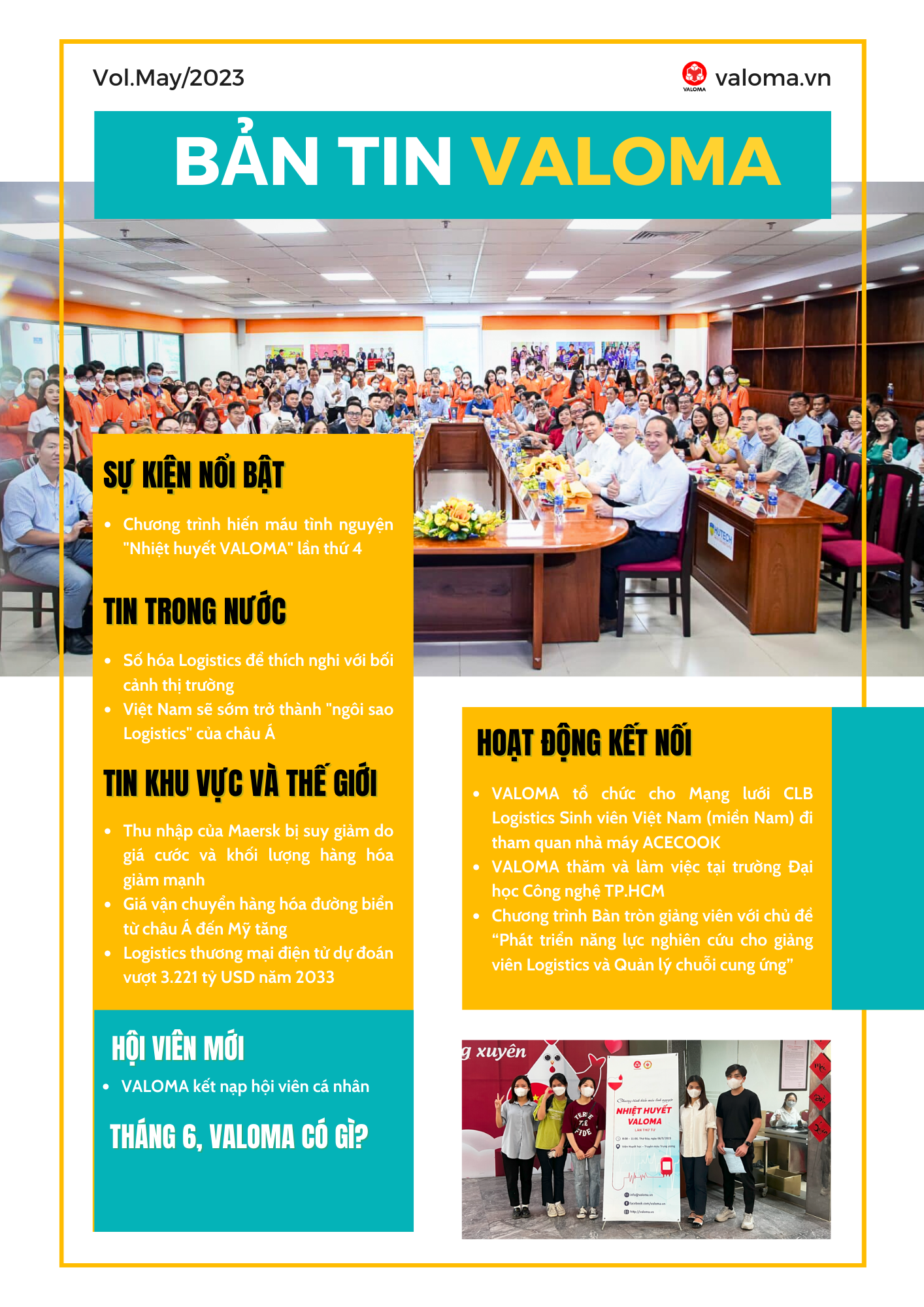 VALOMA newsletter may 2023