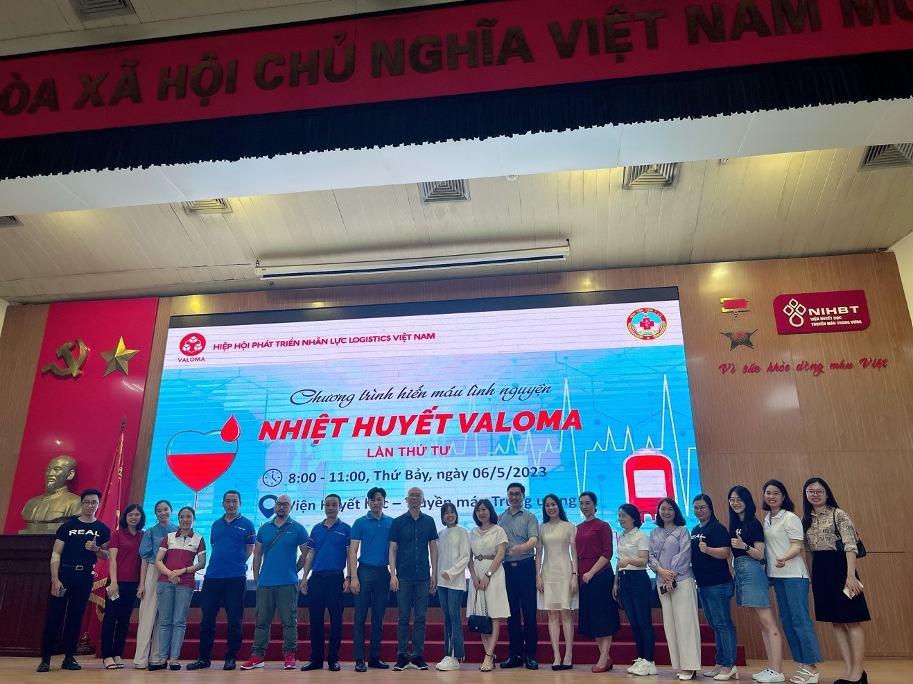 The 4th Voluntary Blood Donation Programme “VALOMA’s Enthusiasm”, May 2023