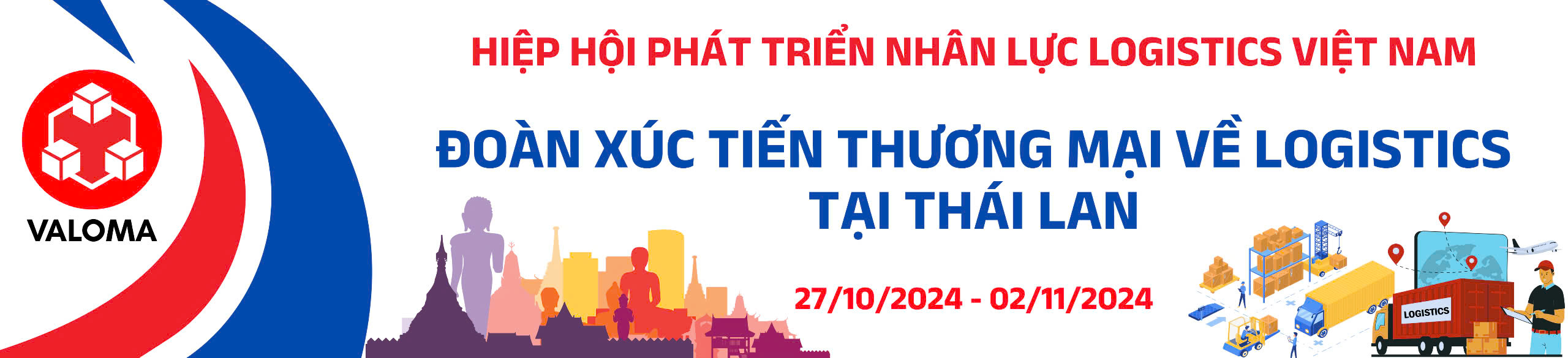 Thư mời tham gia chương trình xúc tiến thương mại về logistics tại Thái Lan